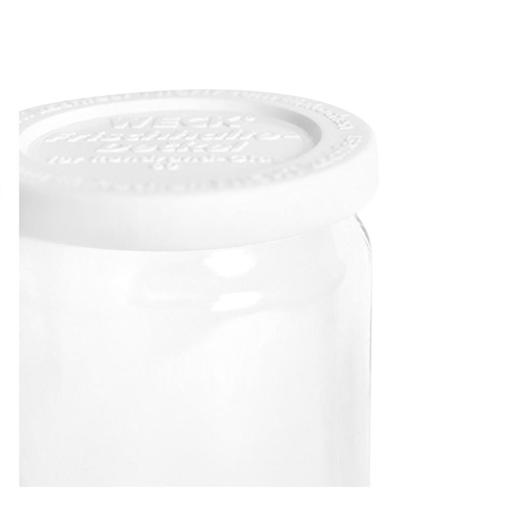 ขวดโหลแก้วฝาดึง WECK CYLINDER 600 มล. สีขาว/ใส