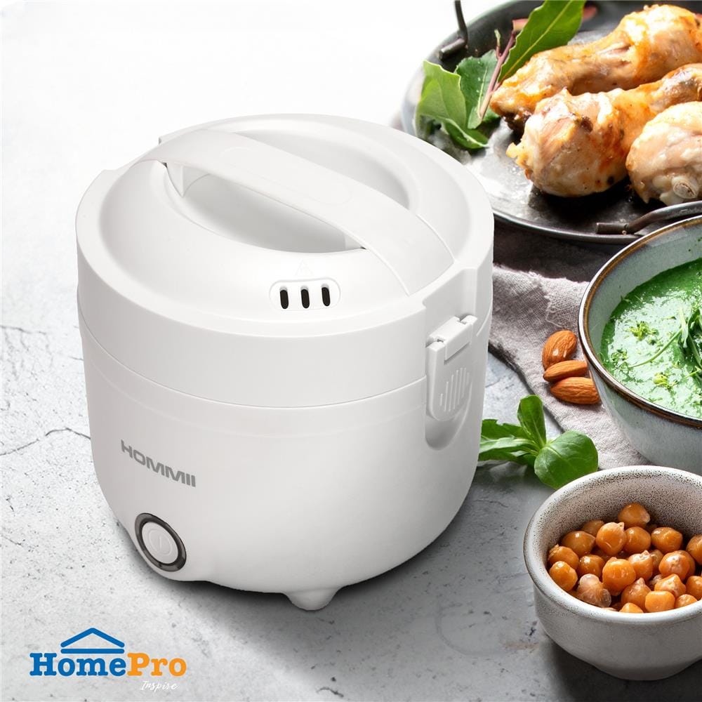 ปิ่นโตไฟฟ้า HOMMII DPFW124-WHITE 1 ลิตร