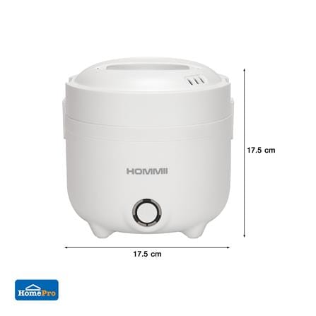 ปิ่นโตไฟฟ้า HOMMII DPFW124-WHITE 1 ลิตร_9
