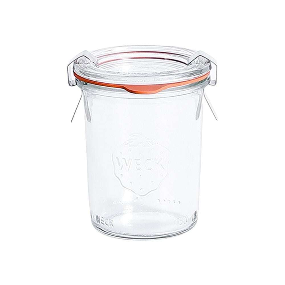ขวดโหลแก้วฝาดึง WECK MINI MOLD 160 มล. สีใส/ส้ม