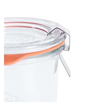 ขวดโหลแก้วฝาดึง WECK MINI MOLD 160 มล. สีใส/ส้ม_3