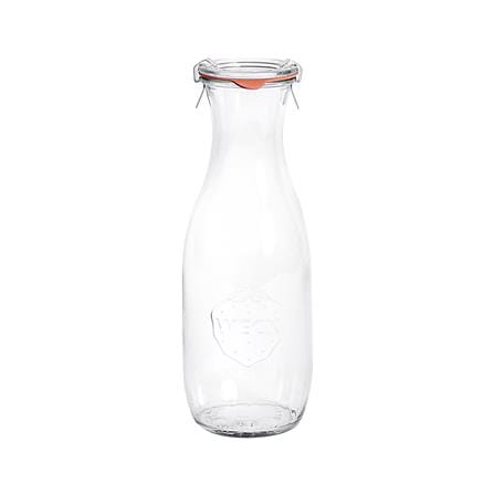 ขวดโหลแก้วฝาดึง WECK JUICE 1062 มล. สีใส/ส้ม_0