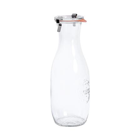 ขวดโหลแก้วฝาดึง WECK JUICE 1062 มล. สีใส/ส้ม_1