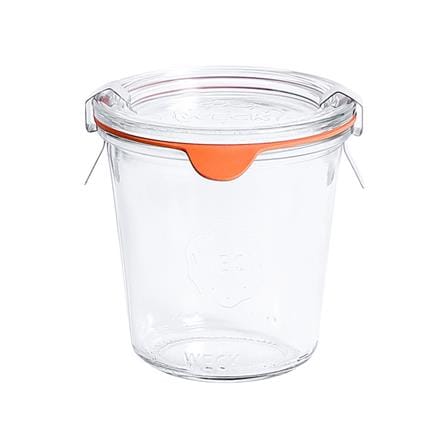ขวดโหลแก้วฝาดึง WECK MOLD 290 มล. สีใส/ส้ม_0