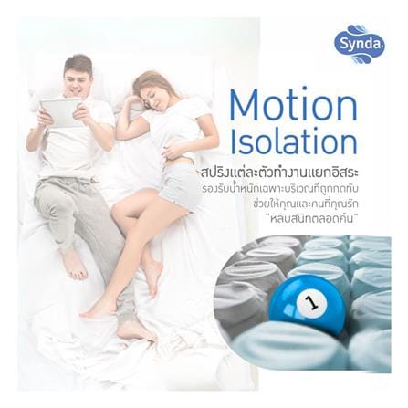 ที่นอนพ็อกเก็ตสปริง 5 ฟุต SYNDA รุ่น POSTURE INSPIRE_6