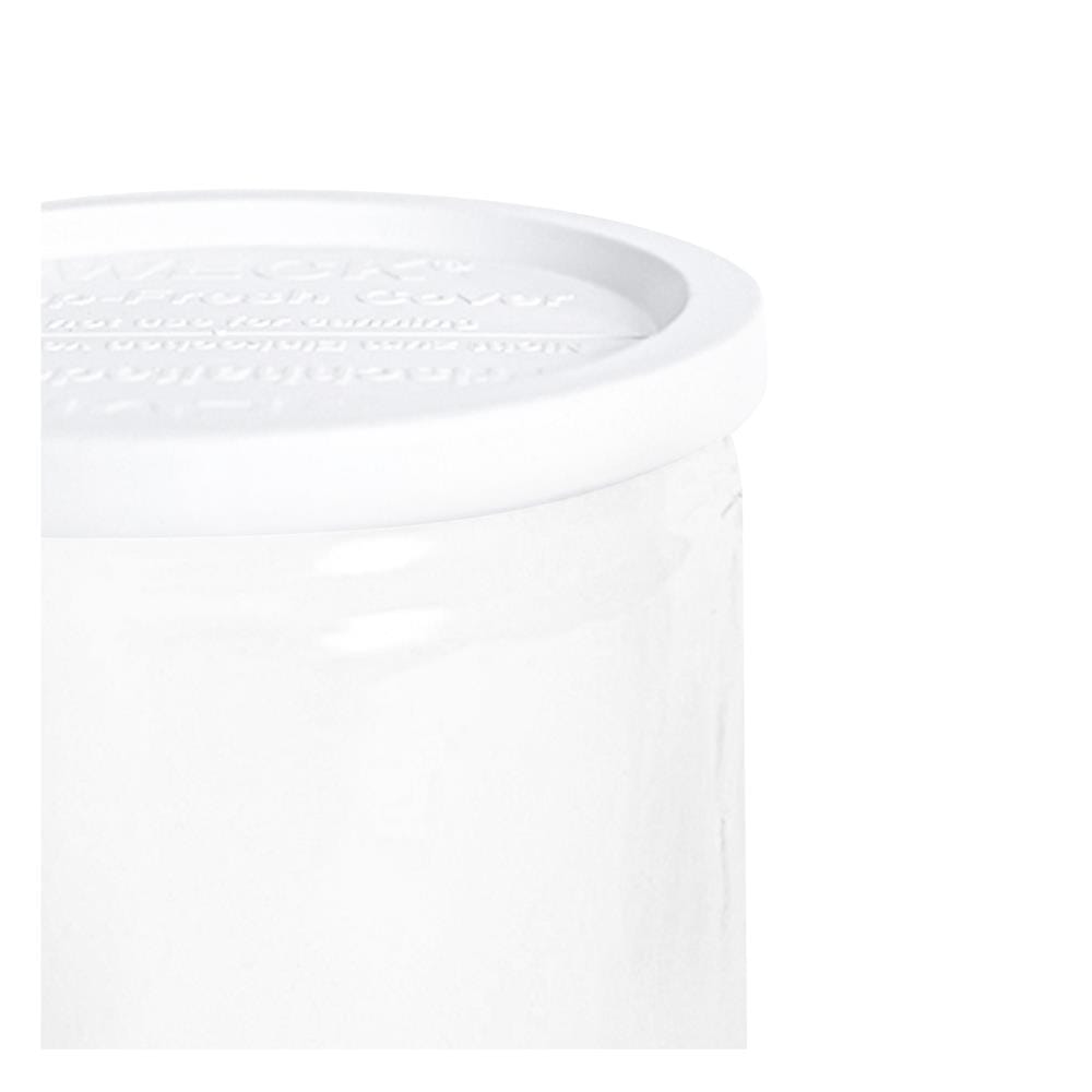 ขวดโหลแก้วฝาดึง WECK CYLINDER 1590 มล. สีขาว/ใส