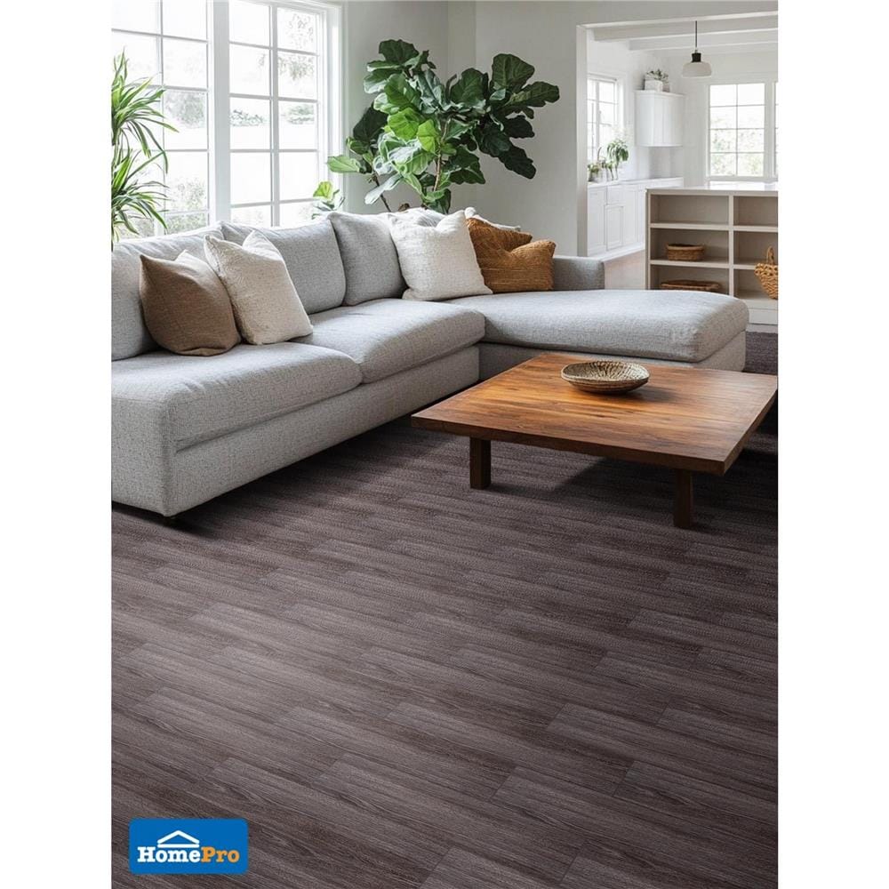 กระเบื้องพื้น 15x60 ซม. MAXIMUS เฮย์วู้ด น้ำตาลเข้ม A 1 ตร.ม.