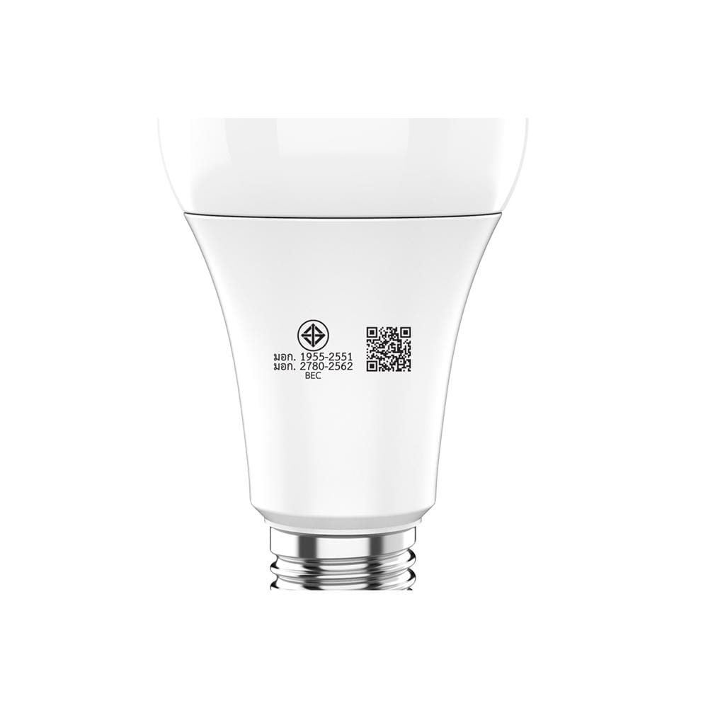 หลอด LED CARINI A65 ECOLIFE 15 วัตต์ WARM WHITE E27 แพ็ก 4 ชิ้น