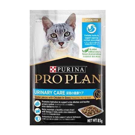 อาหารเปียกแมว PROPLAN ADULT URINARY CARE CHICKEN POUCH 85 ก._0