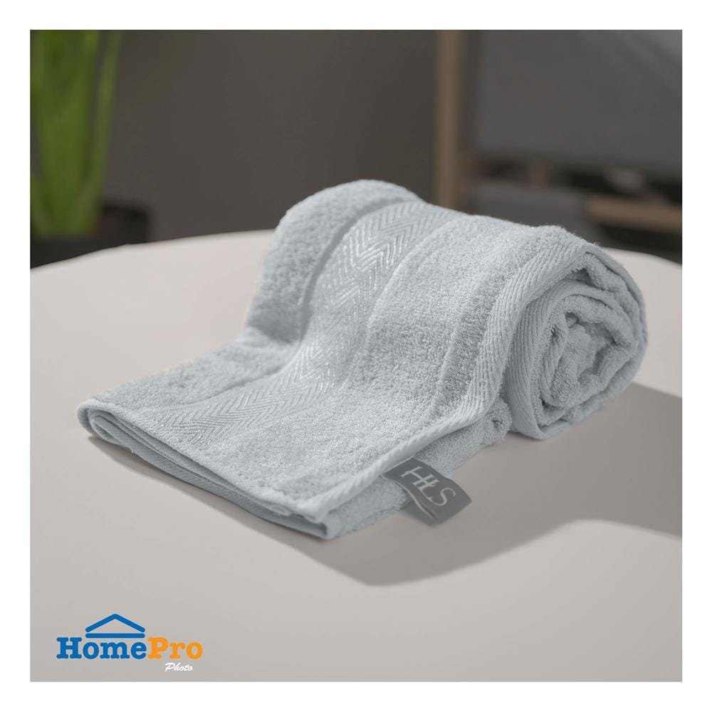 ผ้าขนหนู HOME LIVING STYLE GRETA 27X54 นิ้ว สี GREY