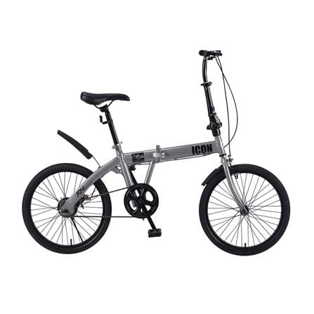 จักรยานพับ 20 นิ้ว JOY BICYCLE ICON สีเทา_0