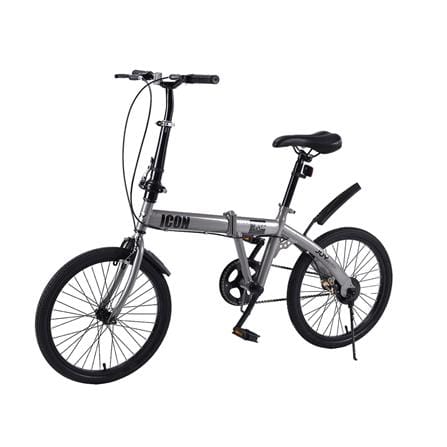 จักรยานพับ 20 นิ้ว JOY BICYCLE ICON สีเทา_1