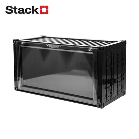กล่องจัดเก็บโมเดล มีไฟ STACKO PLAY 35.5x19x17.5 ซม. สีดำ_0