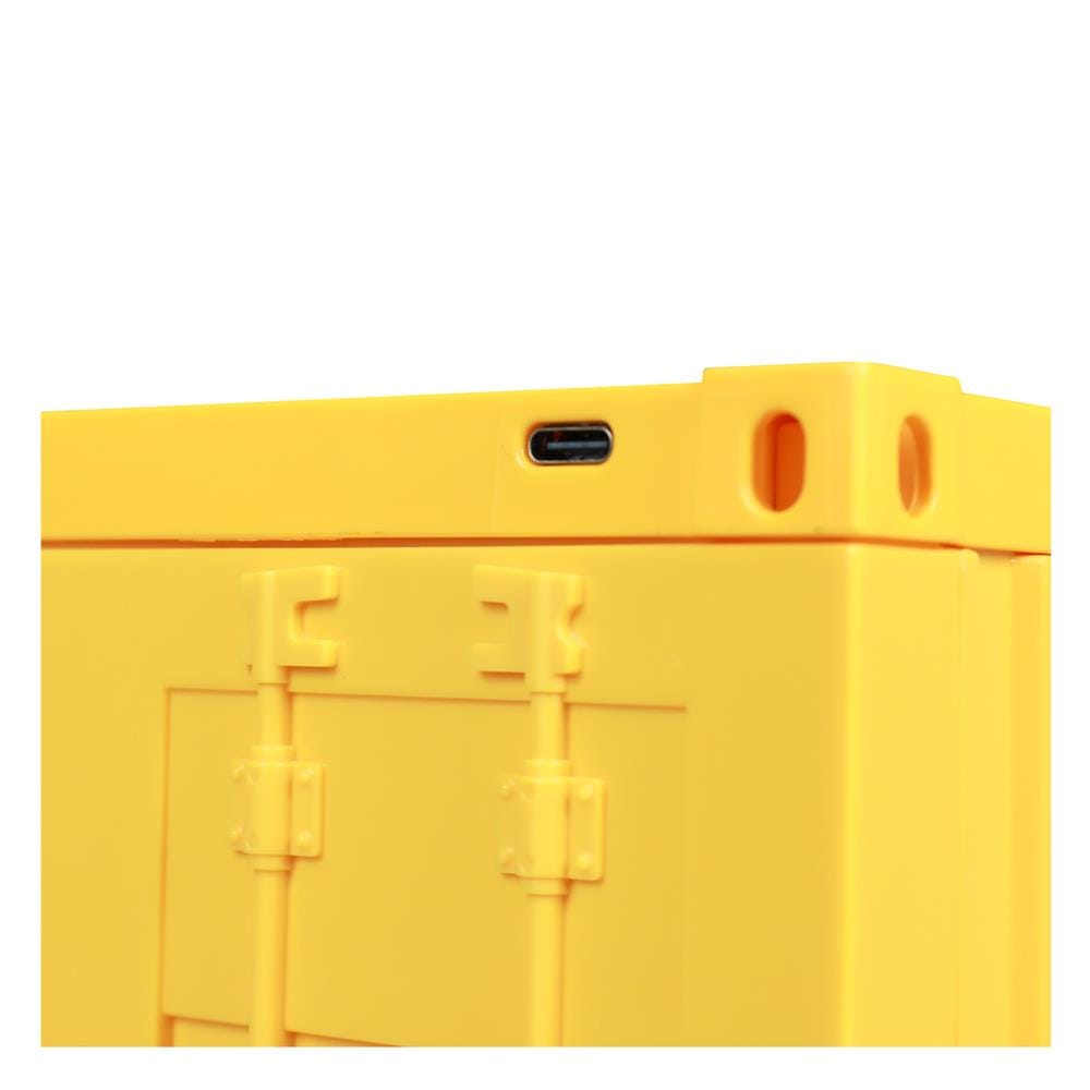 กล่องจัดเก็บโมเดล มีไฟ STACKO PLAY 35.5x19x17.5 ซม. สีเหลือง