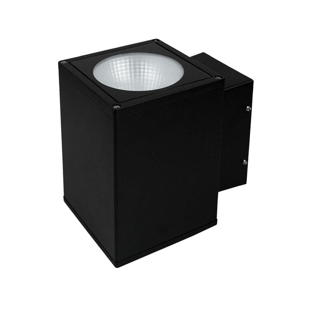 ไฟผนังภายนอก LED L&E 65-A0158 13 วัตต์ WARM WHITE สีดำ