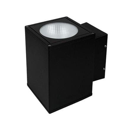 ไฟผนังภายนอก LED L&E 65-A0158 13 วัตต์ WARM WHITE สีดำ_0