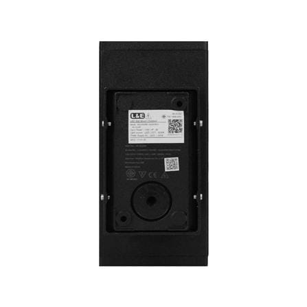 ไฟผนังภายนอก LED L&E 65-A0280 13 วัตต์ WARM WHITE สีดำ_3