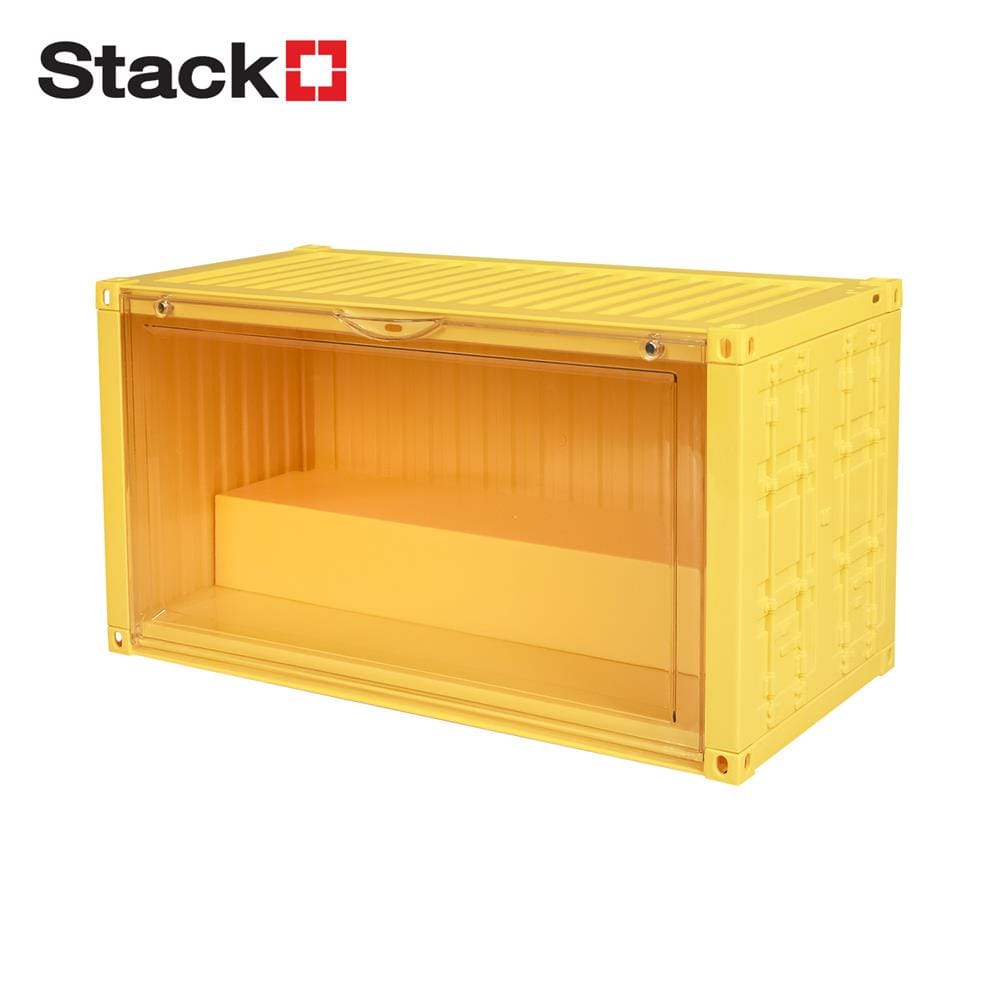 กล่องจัดเก็บโมเดล STACKO PLAY 35.5x19x17.5 ซม. สีเหลือง_1