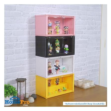 กล่องจัดเก็บโมเดล มีไฟ STACKO PLAY 35.5x19x17.5 ซม. สีชมพู_9