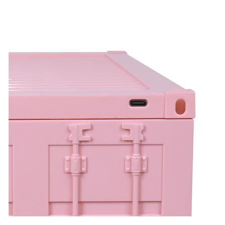 กล่องจัดเก็บโมเดล มีไฟ STACKO PLAY 35.5x19x17.5 ซม. สีชมพู_6