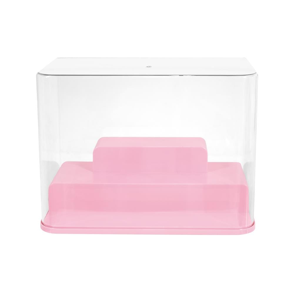 กล่องแท่นวางโชว์โมเดล STACKO PLAY 31x17.5x23 ซม. สีชมพู