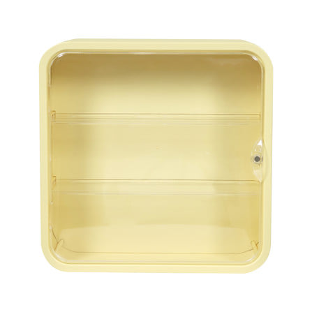 กล่องโชว์โมเดลติดผนัง STACKO PLAY 29.5x8x29.5 ซม. สีเหลือง_2