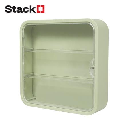 กล่องโชว์โมเดลติดผนัง STACKO PLAY 29.5x8x29.5 ซม. สีเขียว_0