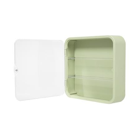 กล่องโชว์โมเดลติดผนัง STACKO PLAY 29.5x8x29.5 ซม. สีเขียว_3