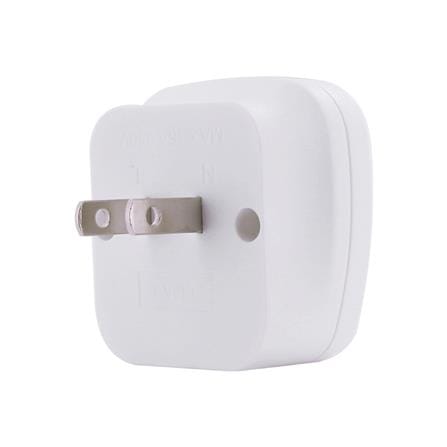 ปลั๊กแปลง 2 IN 1 UNIVERSAL 2 ขาแบน TOSHINO PL16A-E 16 แอมป์_3