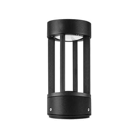ไฟหัวเสา LED L&E  9P-A0246 6 วัตต์ WARM WHITE สีดำ_1