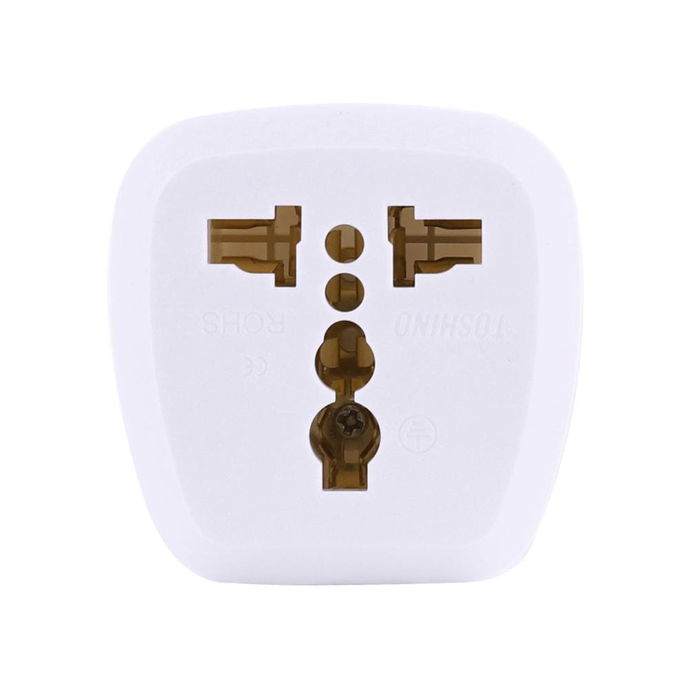 ปลั๊กแปลง 2 IN 1 UNIVERSAL 2 ขากลม TOSHINO PL16A-EU 16 แอมป์