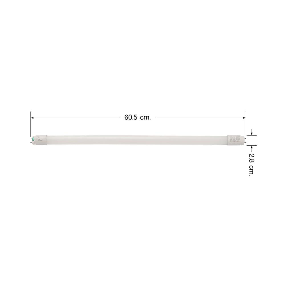 หลอด LED สั้น EVE T8 SAFETY FIT DE 9 วัตต์ DAYLIGHT G13