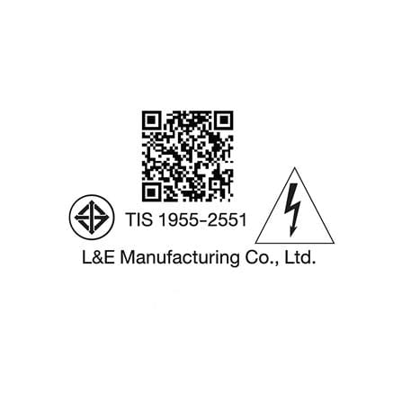 ไฟช่อ LED L&E 01-A0228 46 วัตต์ DAYLIGHT สีทอง 1 หัว_4