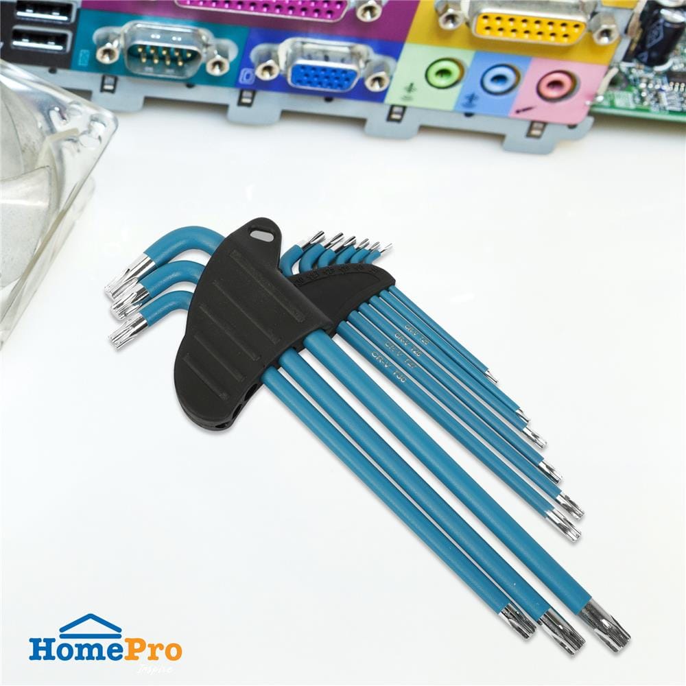 ประแจหกเหลี่ยมหัวทอร์ก MATALL PRO 9 ชิ้น/ชุด