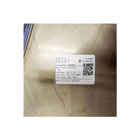 ไฟช่อ LED L&E 01-A0246 150 วัตต์ WARM WHITE สีทอง 13 หัว_3