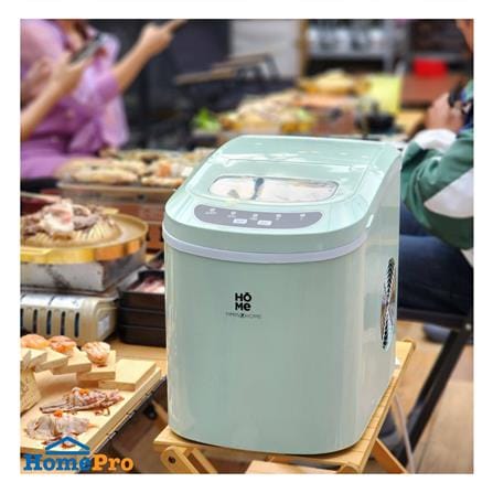 เครื่องทำน้ำแข็งอัตโนมัติ YIMIN HOME HZB-12/SA สีเขียว_5