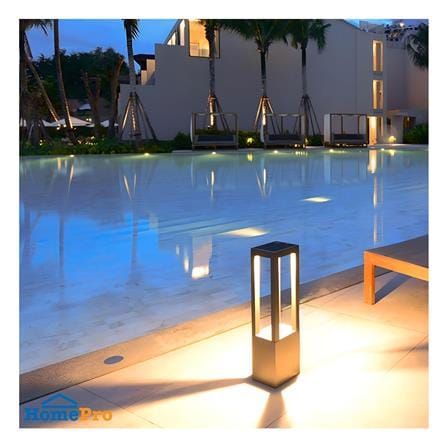 ไฟทางเดิน LED L&E 9P-A0229 6 วัตต์ WARM WHITE สีดำ_2