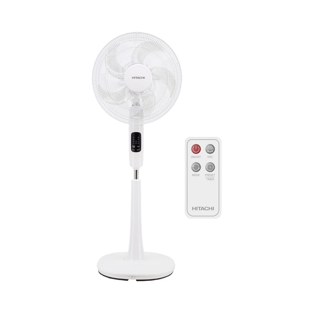 พัดลมตั้งพื้น 16 นิ้ว HITACHI LF-A6RCWN สีขาว