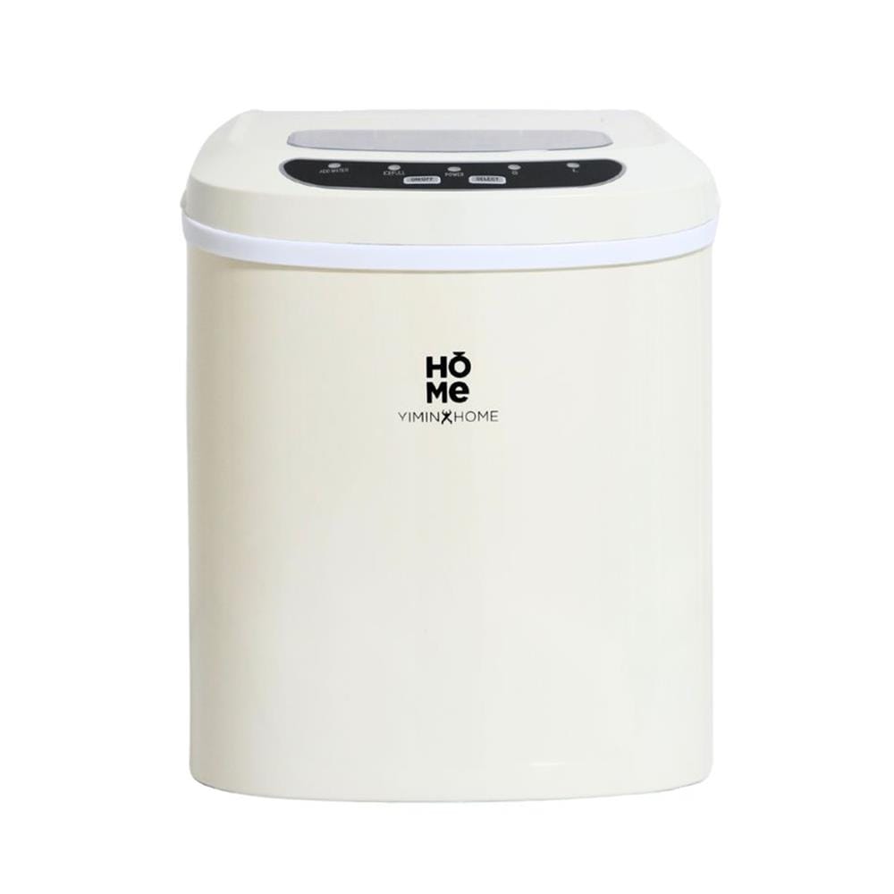 เครื่องทำน้ำแข็งอัตโนมัติ YIMIN HOME HZB-12/SA สีครีม