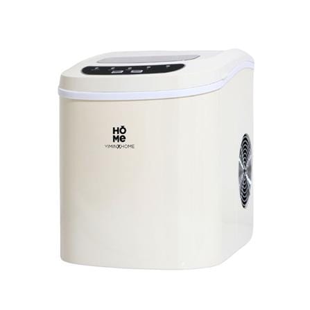 เครื่องทำน้ำแข็งอัตโนมัติ YIMIN HOME HZB-12/SA สีครีม_1