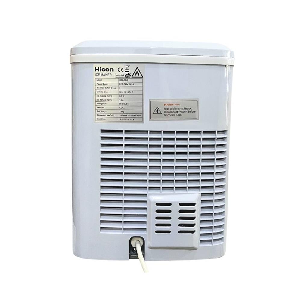 เครื่องทำน้ำแข็งอัตโนมัติ YIMIN HOME HZB-12/SA สีฟ้า
