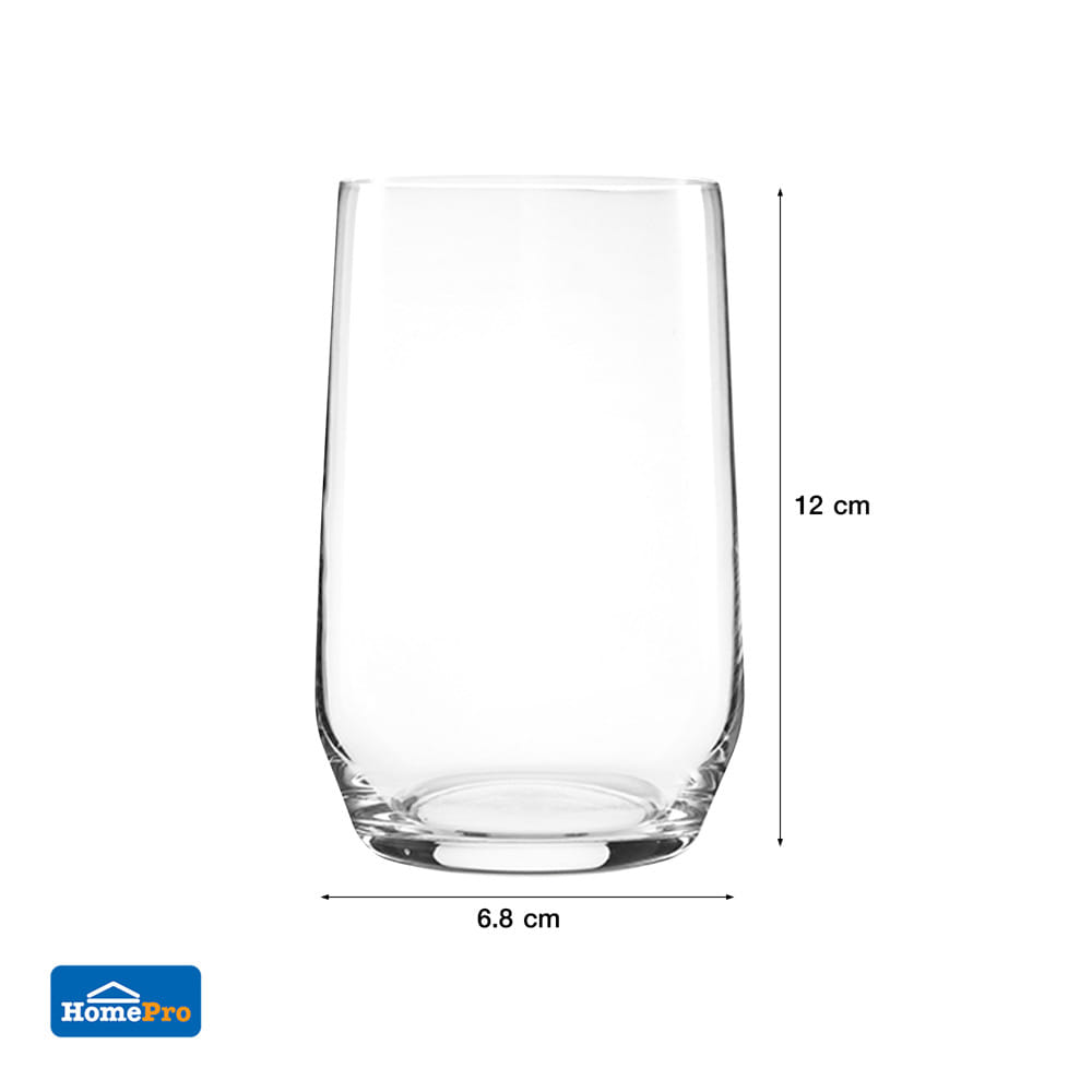 แก้วน้ำ 425 มล. KECH CRYSTALLINE SONJA (แพ็ก 6 ชิ้น)