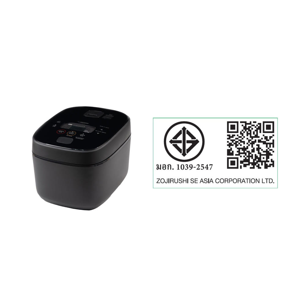 หม้อหุงข้าว DIGITAL ZOJIRUSHI NW-QAQ18-BA 1.8 ลิตร สีดำ