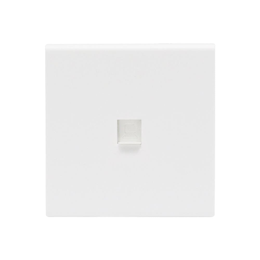 เต้ารับคอมพิวเตอร์ CAT6 SAHN D18-WHM สีขาวด้าน_1