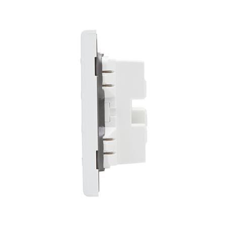 เต้ารับคอมพิวเตอร์ CAT6 SAHN D18-WHM สีขาวด้าน_2