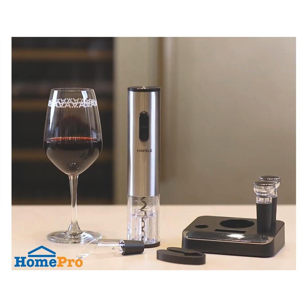 ที่เปิดขวดไวน์แบบอัตโนมัติ HAFELE ECOM-331 สีดำ