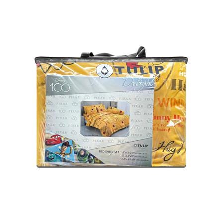 ชุดผ้าปูที่นอน 3.5 ฟุต 4 ชิ้น TULIP POOH 60238-DLC136_3