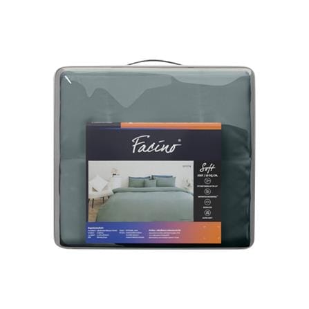 ชุดผ้าปูที่นอน 6 ฟุต 6 ชิ้น FACINO SOLID SF074_4