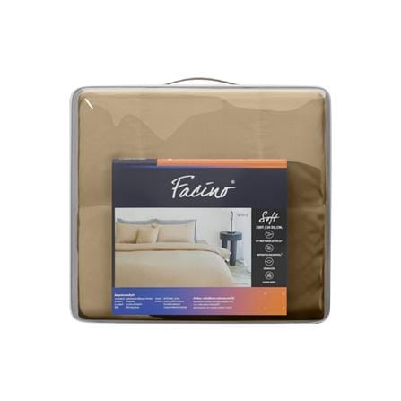 ชุดผ้าปูที่นอน 3.5 ฟุต 4 ชิ้น FACINO SOLID SF072_4