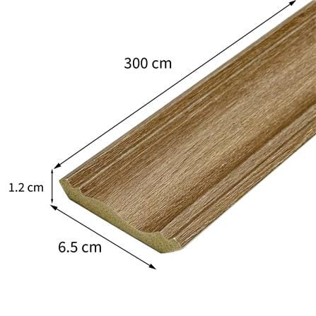 บัวฝ้า PS CROBERN JC880-708T 6.5x300x1.2 ซม. สีวอลนัท_5